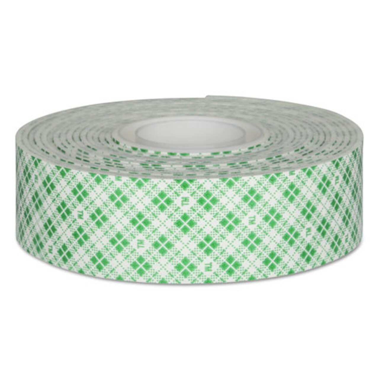 Scotch 1 in. x 125 in. 15 lbs. Capacity Permanent High-Density Foam Mounting Tape - White (1-Roll)